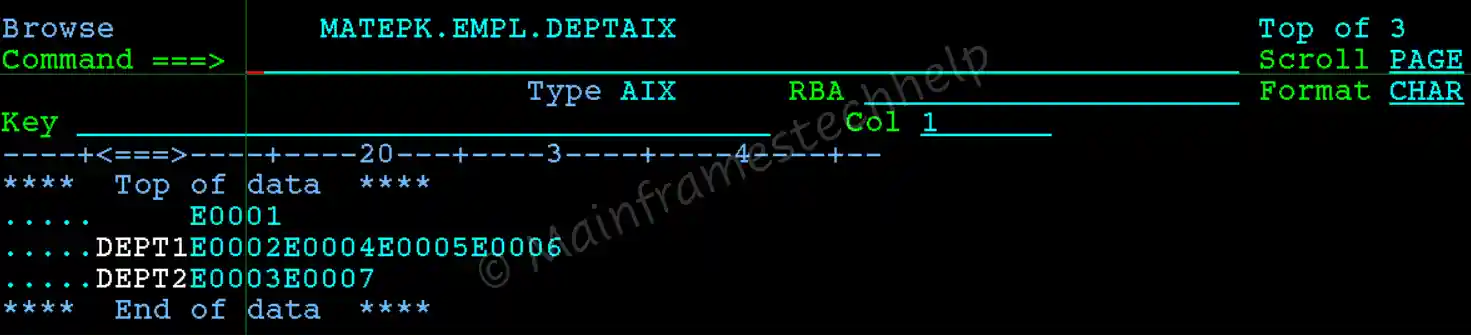 AIX input