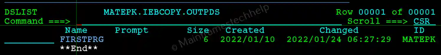 SELECT Output