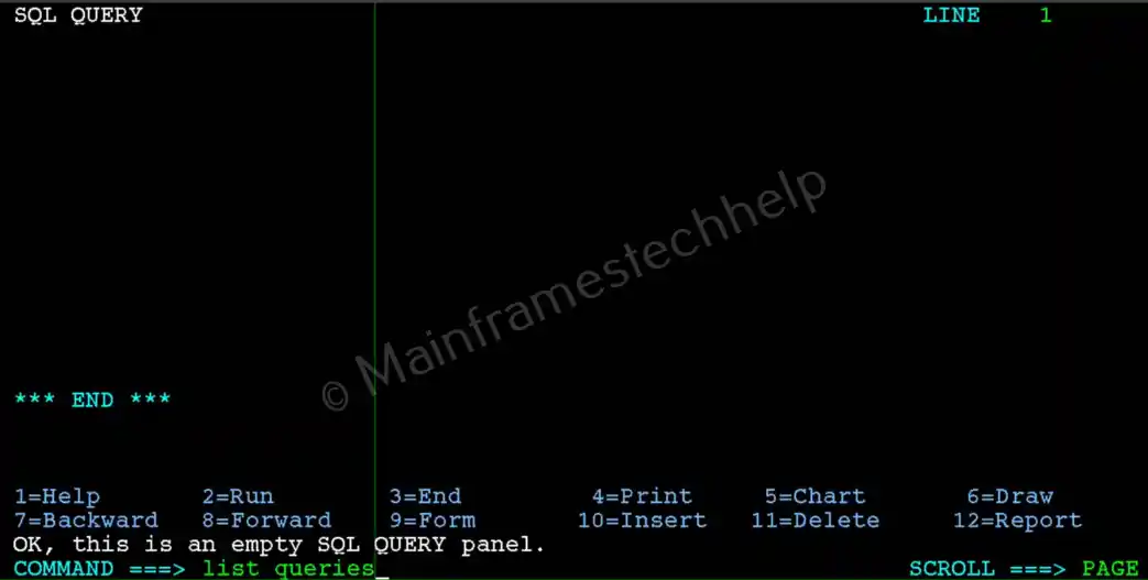 Manage Saved Query
