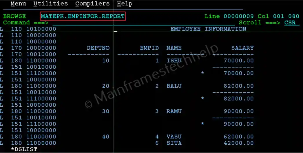 Export Report