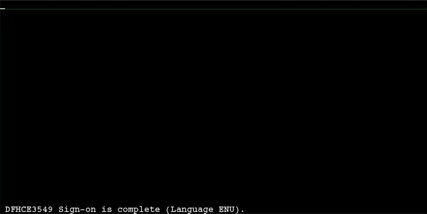 Login to CICS Region