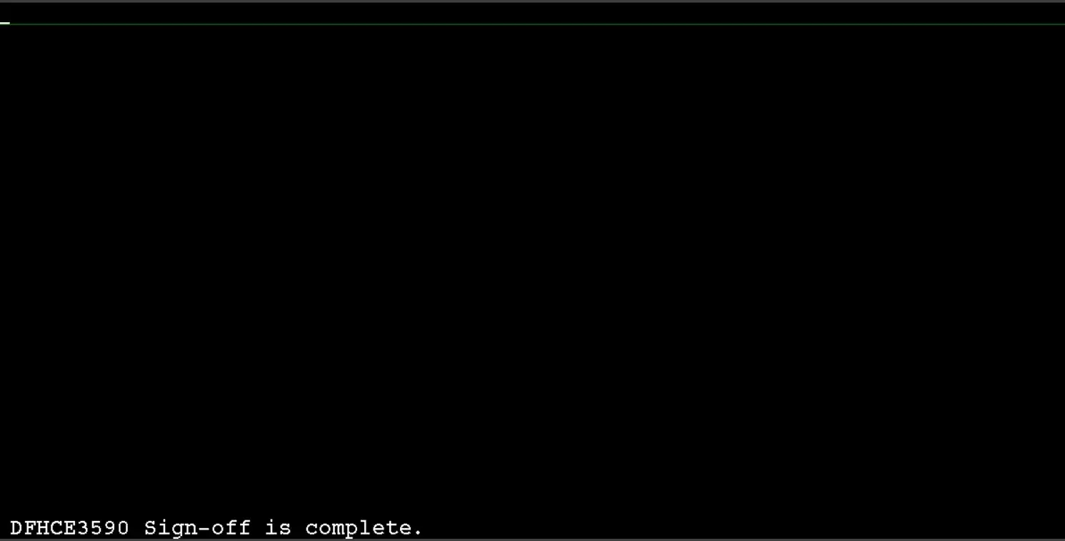 Login to CICS Region