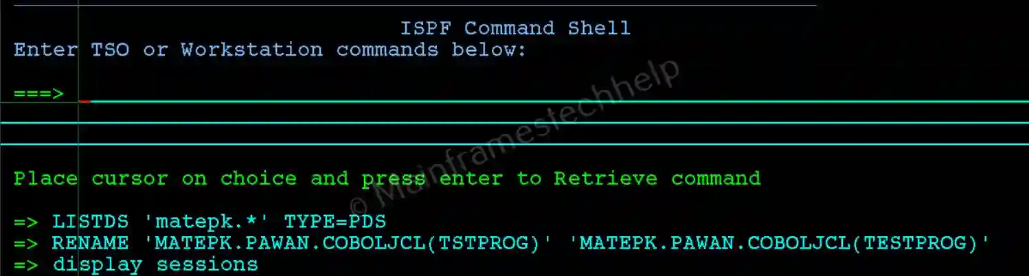 Command Shell