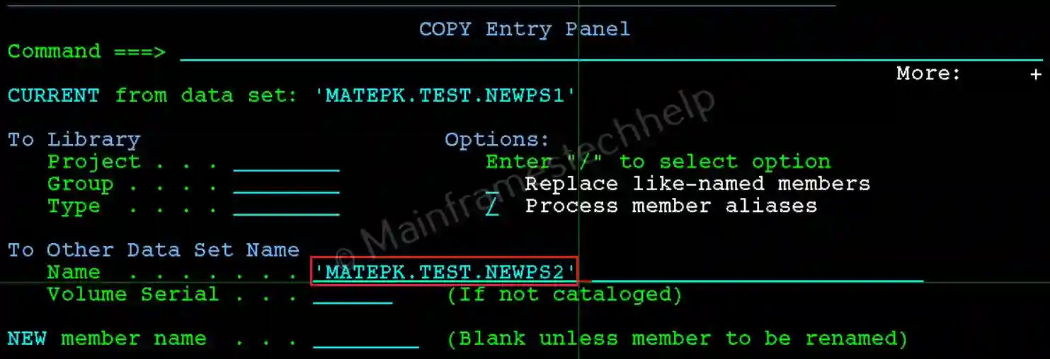 Copy PS File