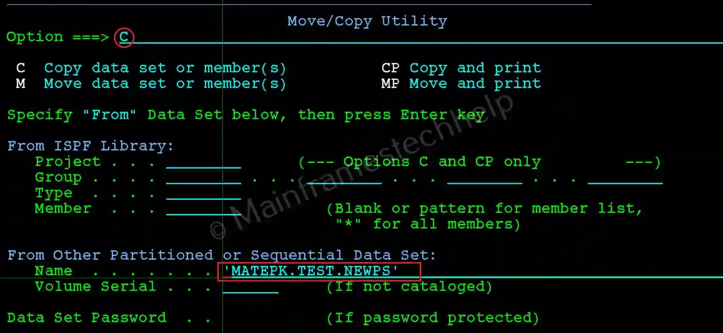 Move/Copy PS Example