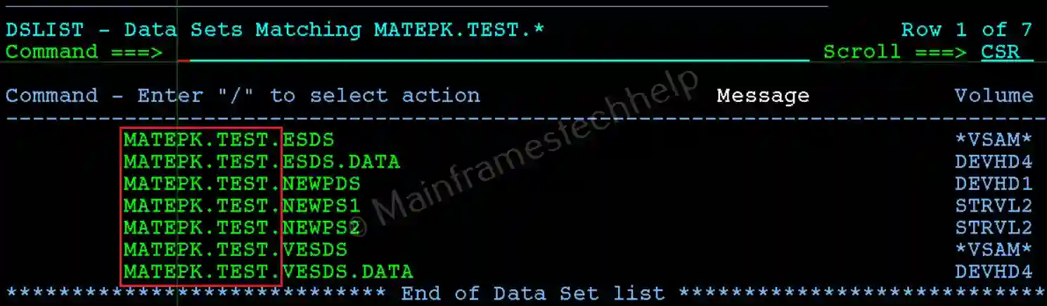 Fiter Search for Dataset