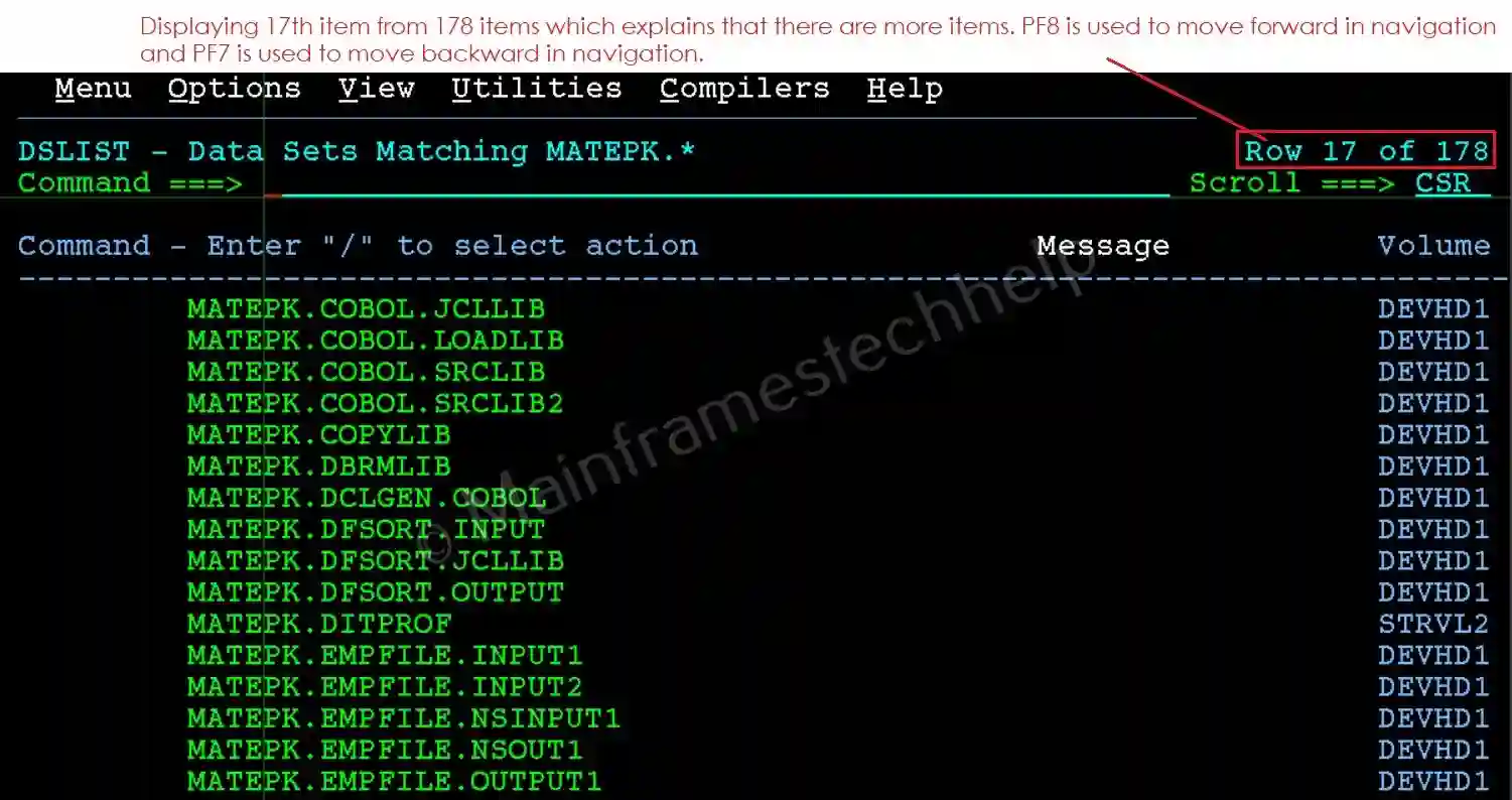 ISPF Interface