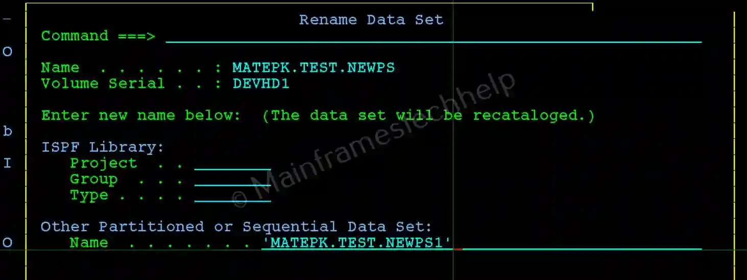 Rename PS Example