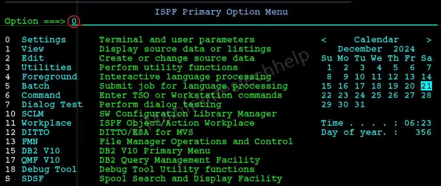 Settings Panel