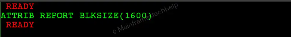 ATTRIB command